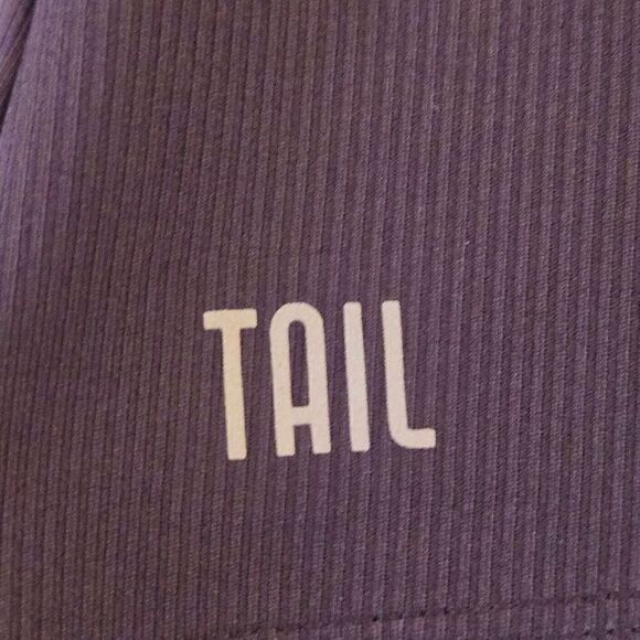 Tail Womens Black Split Back Sleeveless Activewear Tank Medium - Picture 6 of 11